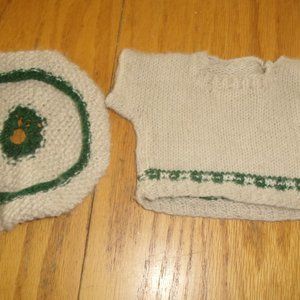 Terri Lee doll clothes untagged knit sweater hat
